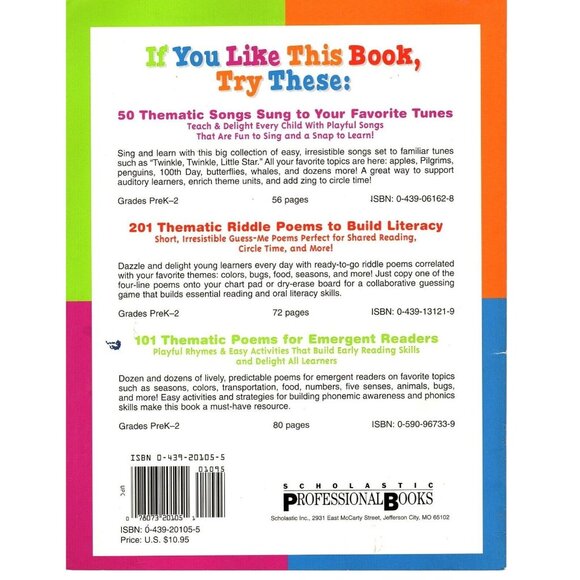 Caring Sharing and Getting Along 50 Perfect Poems for Promoting Good Behavior - Picture 2 of 2